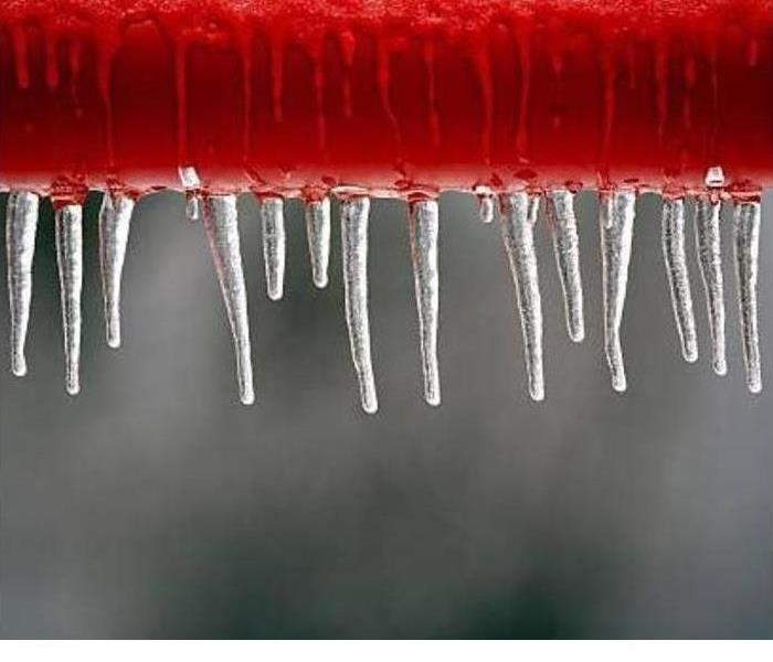 Red Frozen Pipes 